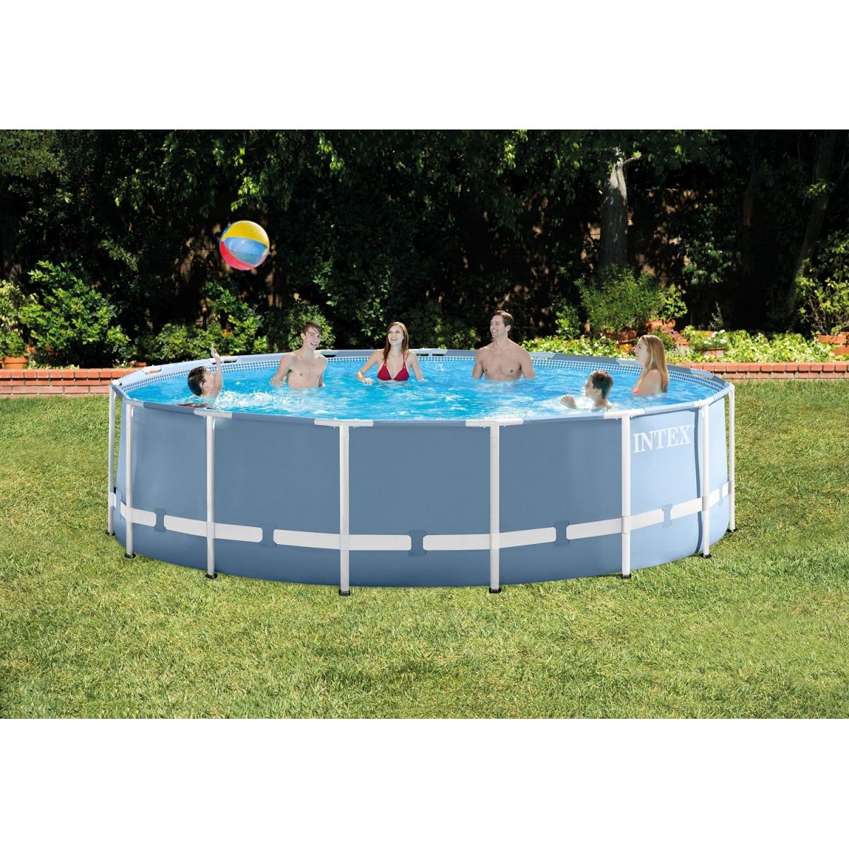 Чашковый пакет 6,10 x 1,32 м для бассейна Prism Frame INTEX 12756A Чашковый пакет 6,10 x 1,32 м для бассейна Prism Frame INTEX 12756A