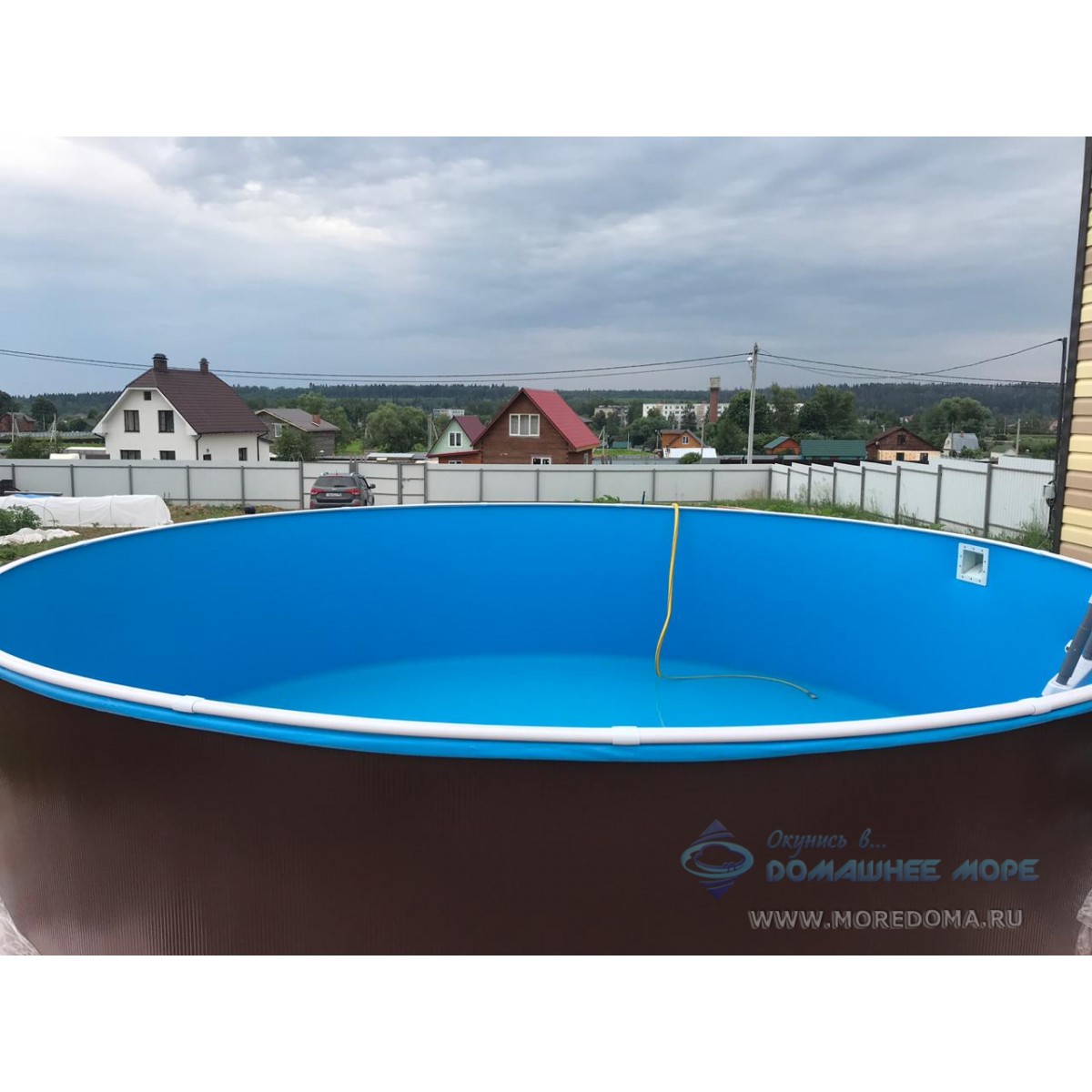Пленка армированная ПВХ 4,88 х 1,4 м голубая для бассейна Larimar 5187709 Пленка армированная ПВХ 4,88 х 1,4 м голубая для бассейна Larimar 5187709