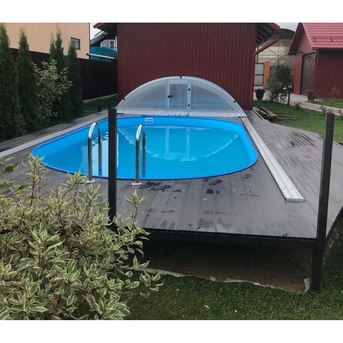 Бассейн каркасный 9,16x4,6x1,2 м овальный, для встраивания, полный комплект, Summer Fun 501010247KB Бассейн каркасный 9,16x4,6x1,2 м овальный, для встраивания, полный комплект, Summer Fun 501010247KB